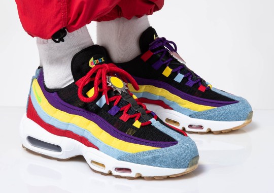 The Nike Air Max 95 SP “Multi-Color” Includes Giant Lace Locks