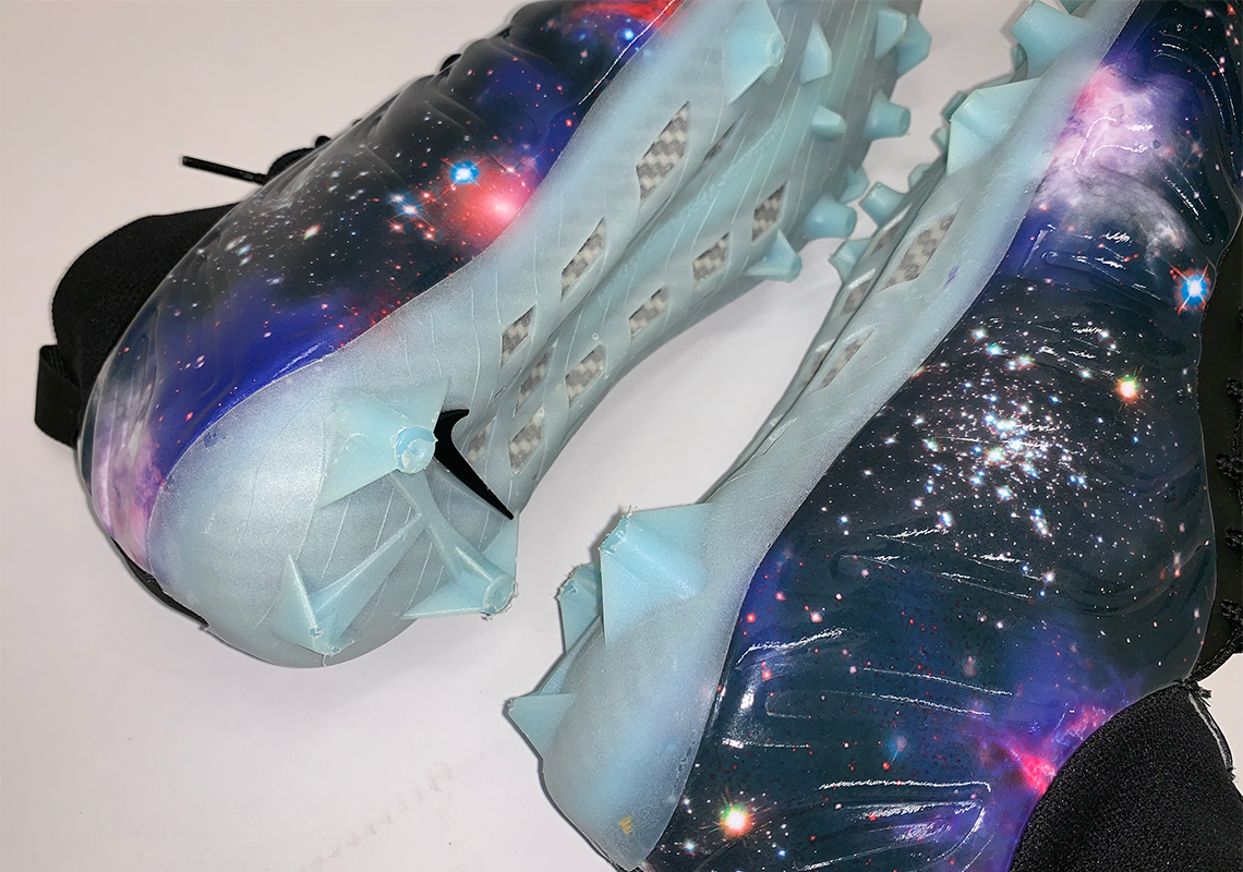Nike Foamposite Galaxy Obj Cleats 4