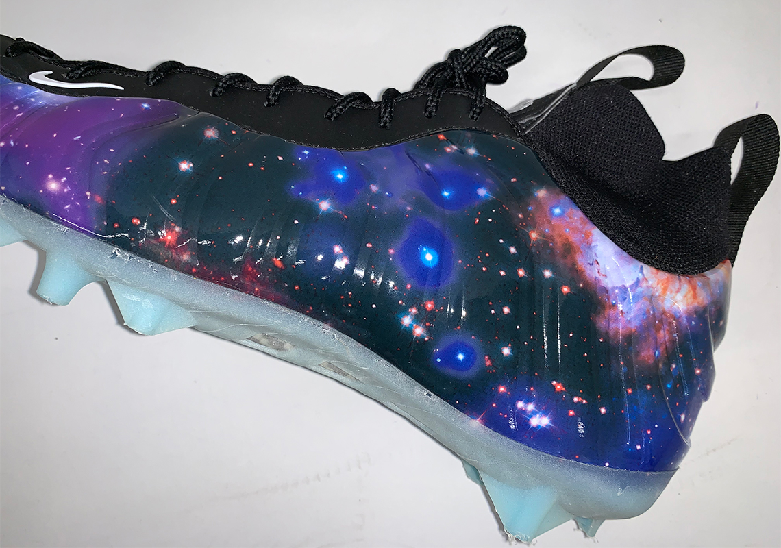 Nike Foamposite Galaxy Obj Cleats 5