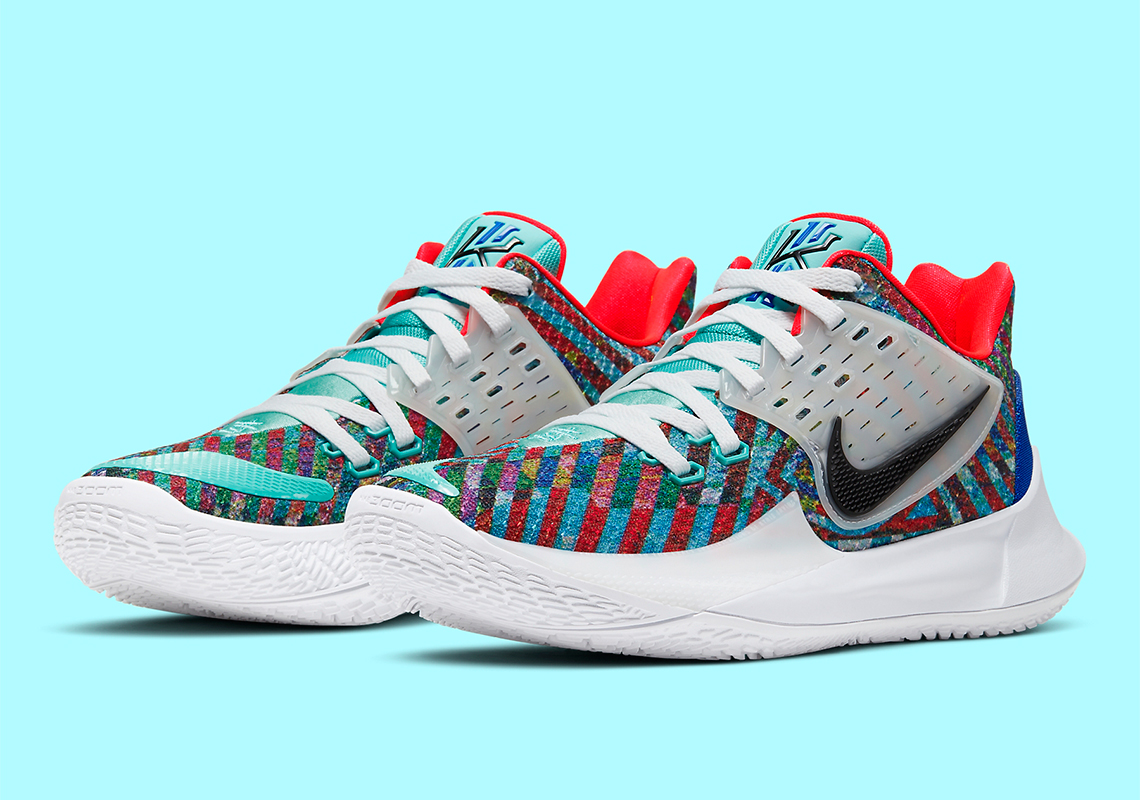 kyrie irving multicolor shoes