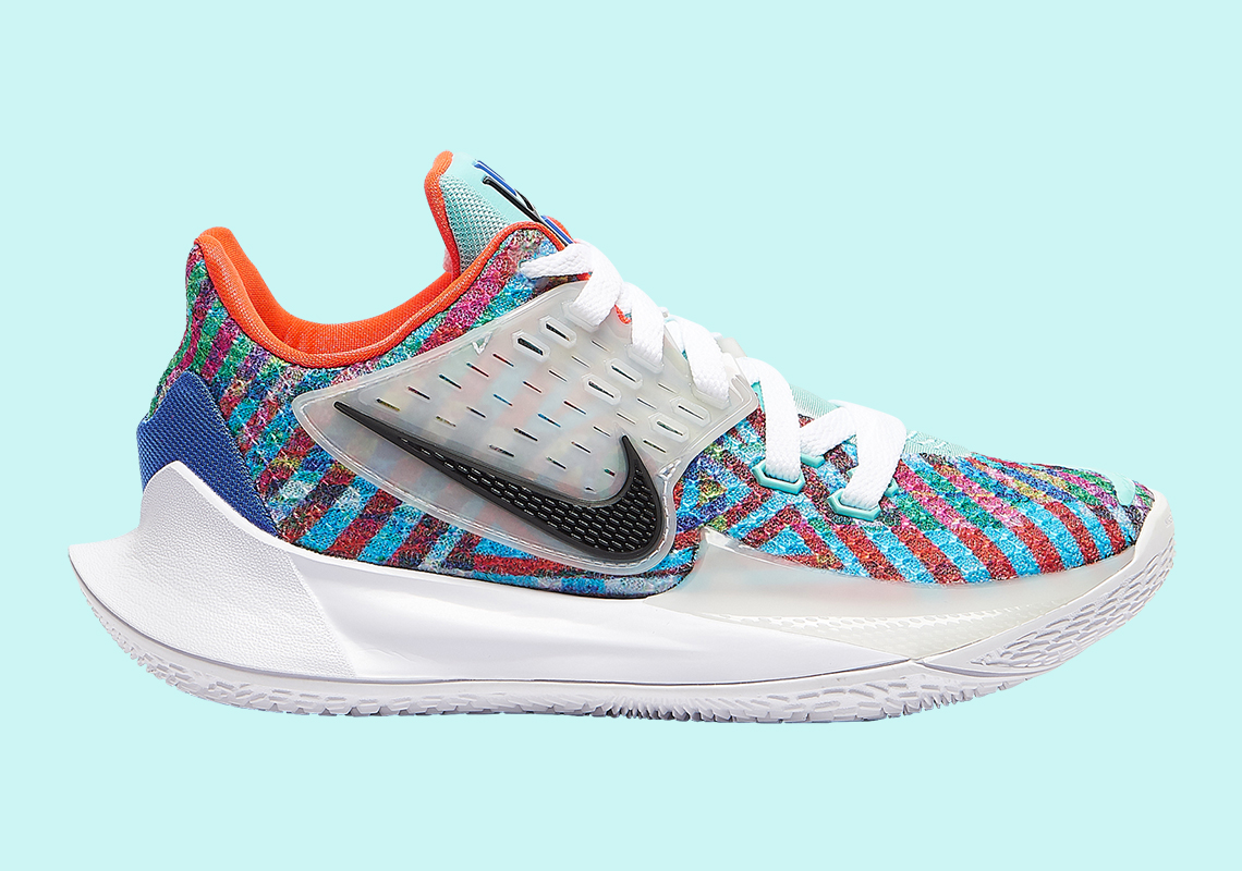 Nike Kyrie Low 2 Light Aqua Black White AV6337-400 | SneakerNews.com