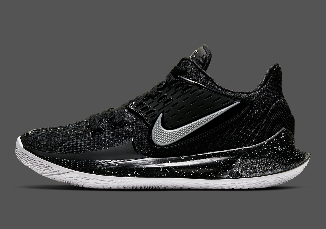 kyrie low black and white