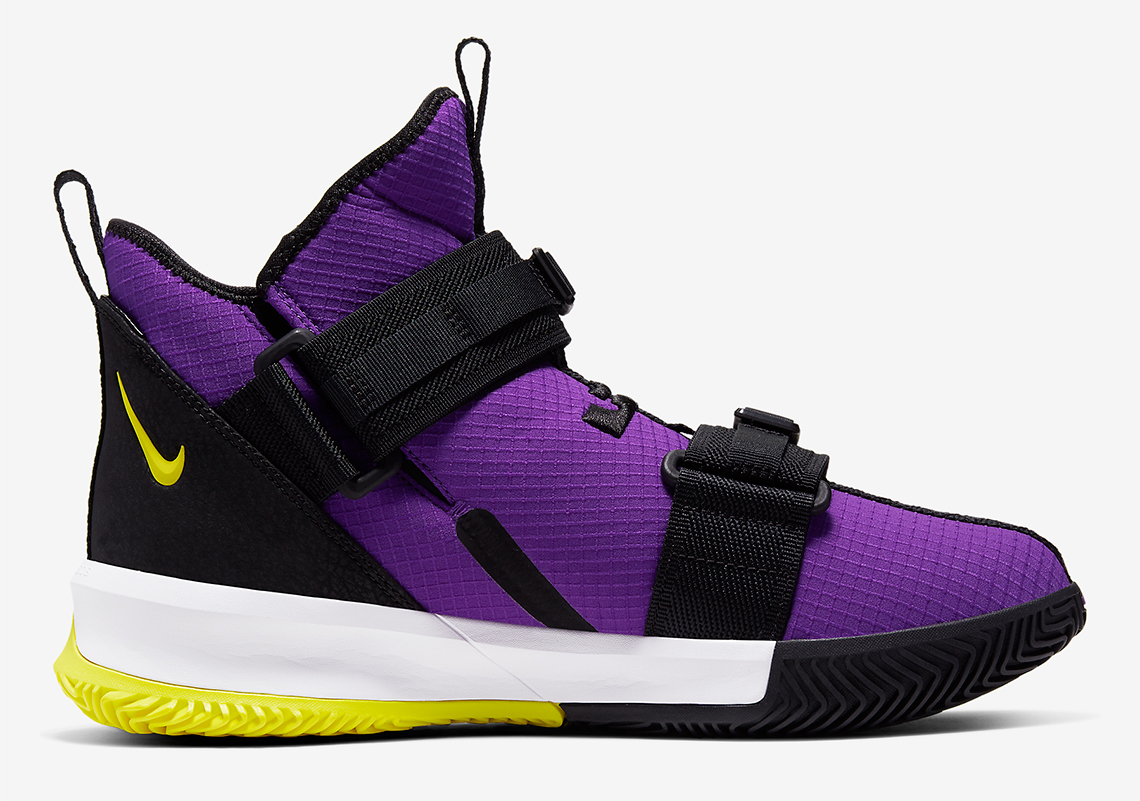 Nike LeBron Soldier 13 Gets Another Lakers Colorway: Official Photos