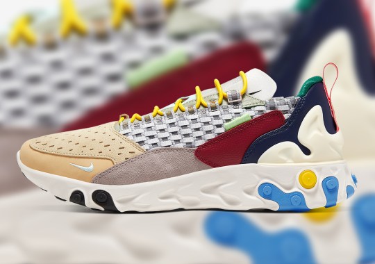 The nevist Nike React Sertu Adds A Multi-Colored Package For Upcoming Release