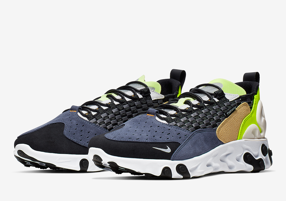 The Nike React Sertu Arrives With Navy And Volt Accents