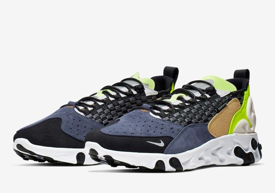 The nevist Nike React Sertu Arrives With Navy And Volt Accents