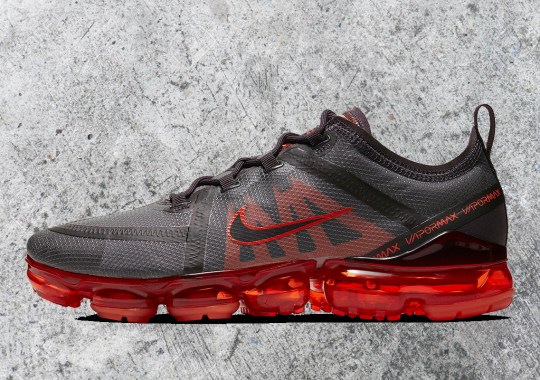 Nike Adds Bold Red Air Units And Accents To The Vapormax 2019