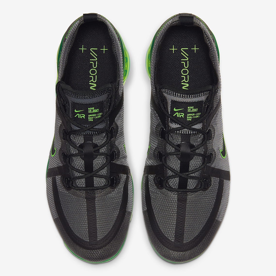 Nike Vapormax 2019 Black Green AR6631-011 | SneakerNews.com