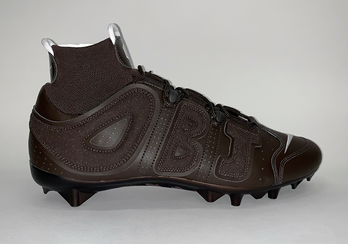 Obj Nike Brown Leather Cleats 2