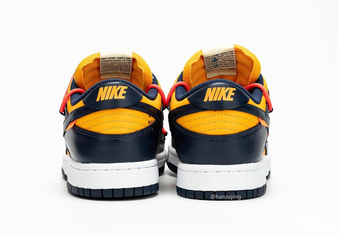 The Cellar Boutique - Brand New Nike Off White Dunk Low Michigan