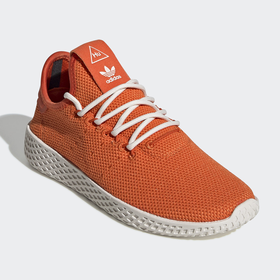 Pharrell Adidas Tennis Hu Orange Fv0053 2