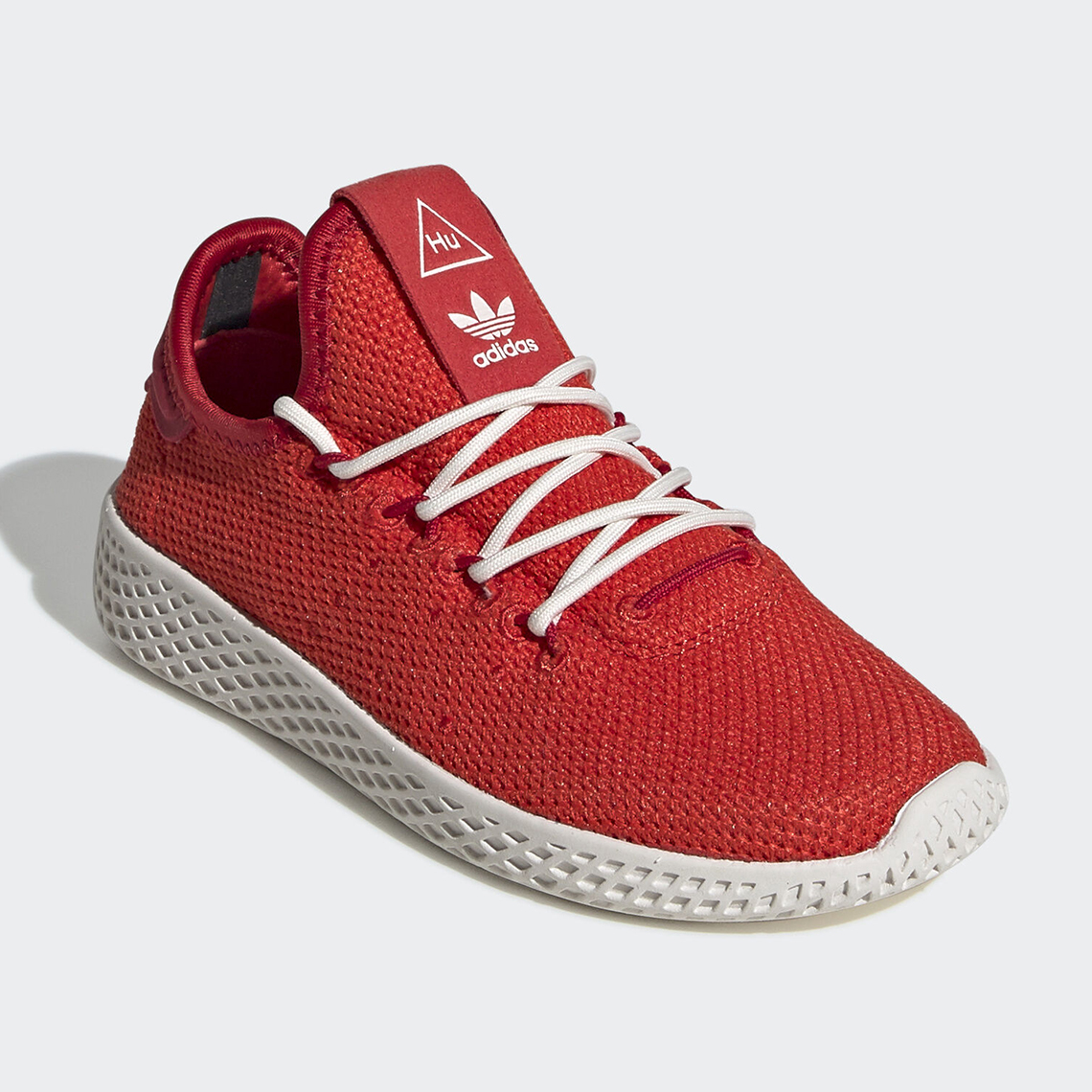 Pharrell Adidas Tennis Hu Red Fv0054 2