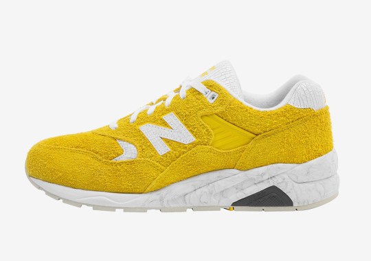 Randomevent Dresses Up The New Balance 580 In Suede And Cracked Leather
