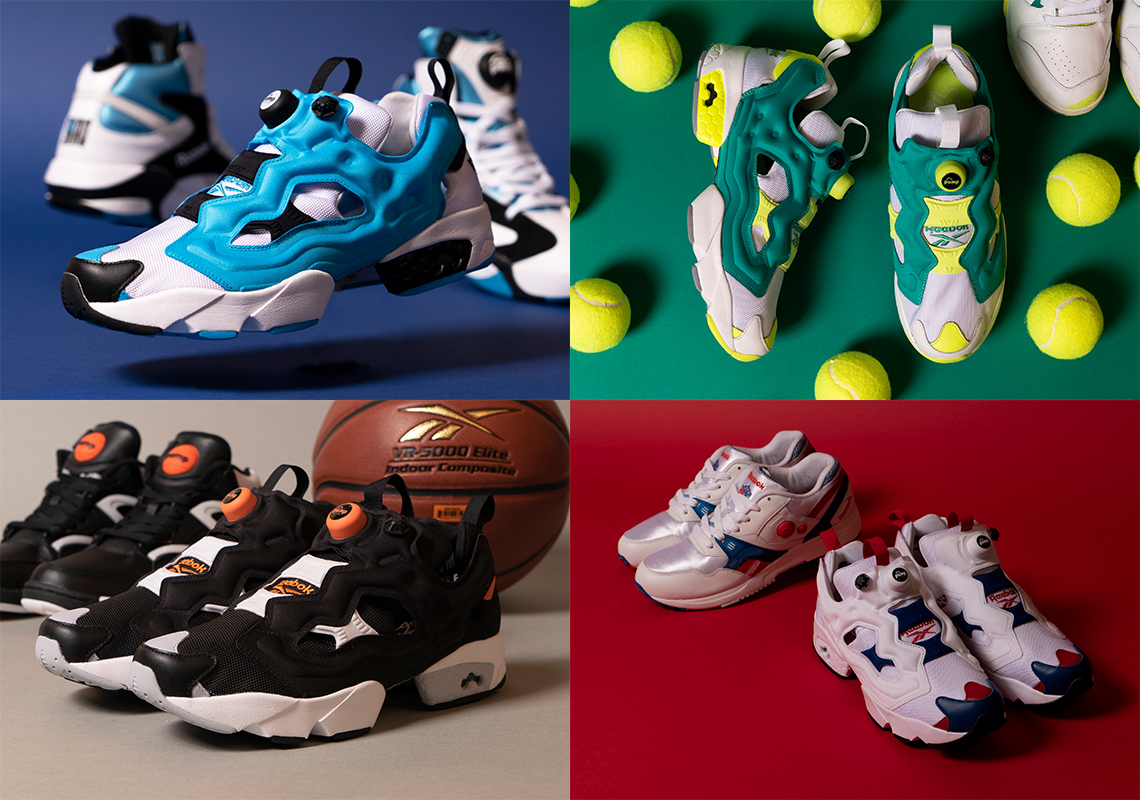 The Reebok Instapump Fury “Icons” Pack Is Inspired By Pump-Adorned Classics