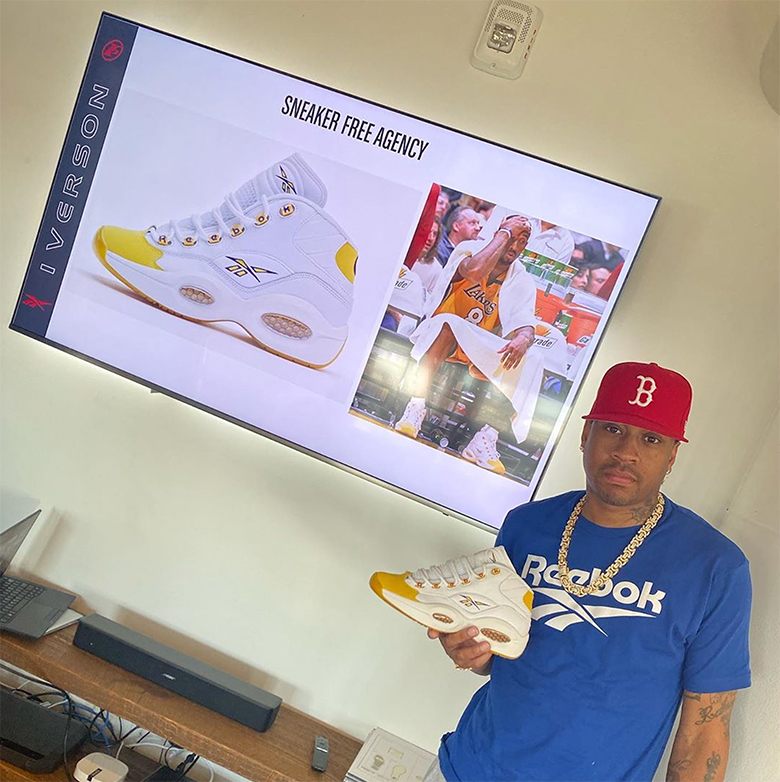 Reebok Question Sneaker Free Agency Kobe Bryant