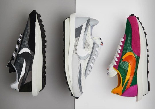 The Second Set Of sacai x Nike LDWaffles Are Releasing Tomorrow