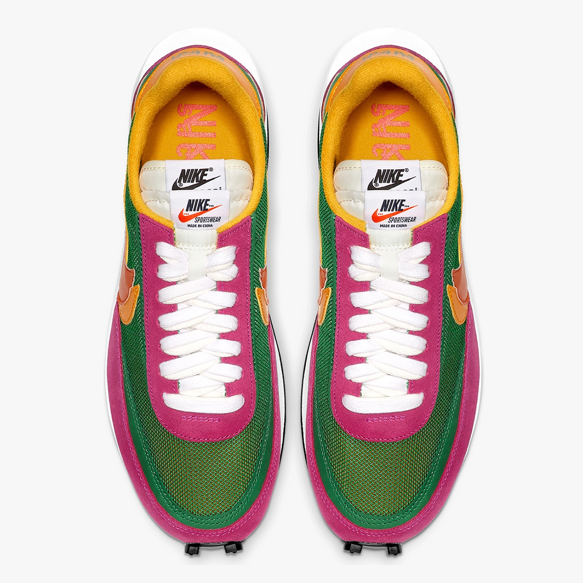 sacai Nike LDWaffle Pine Green BV0073-301 Store List | SneakerNews.com