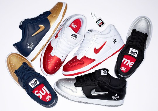 Supreme Announces Release Dates For Nike SB Dunk Low Collection