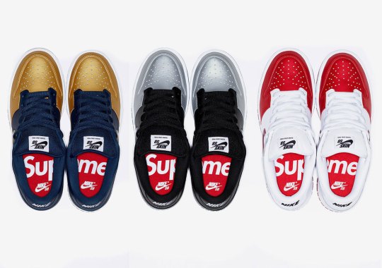 The Supreme x Nike SB Dunk Low Is Releasing On SNKRS