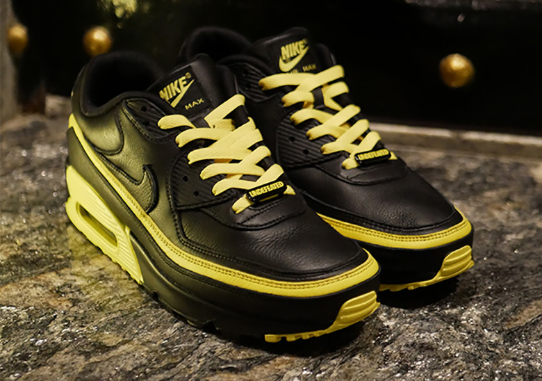 UNDEFEATED Nike Air Max 90 Opti Yellow CJ7197-001 Release Date