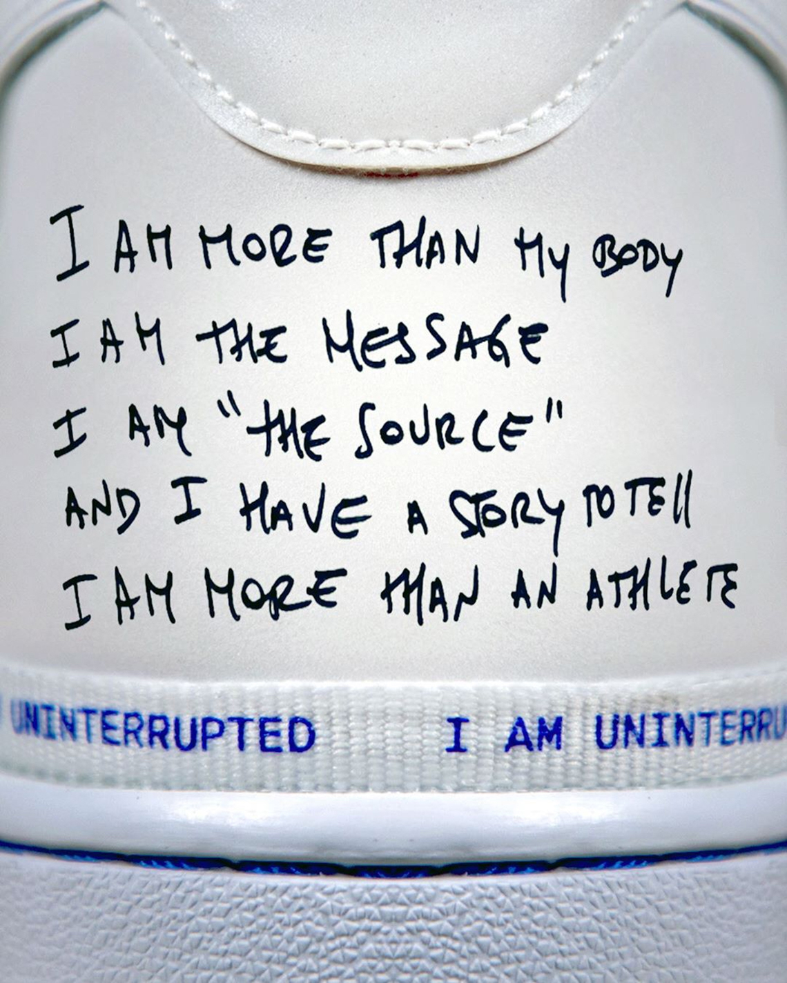 uninterrupted more than an athlete hoodie