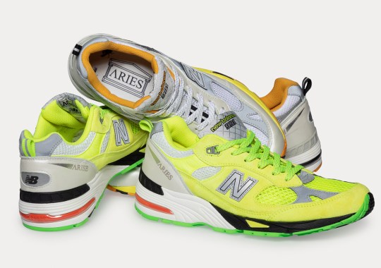 Aries Studies The Intersection Between Sportswear And Fashion With Their New Balance 991s