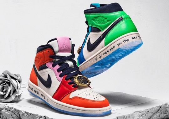 Melody Ehsani Makes Full Use Of Color With Her Air Jordan 1 Mid “Fearless”