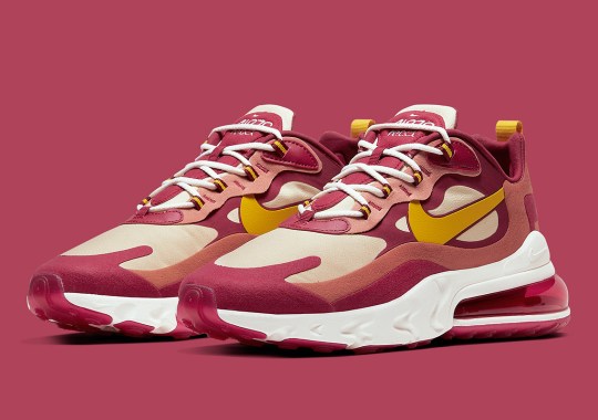 The Nike Air Max 270 React Features Flannel Prints On The Insoles