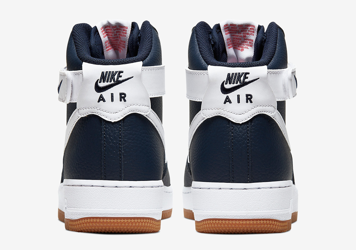 Nike Air Force 1 High Obsidian AT7653-400 Release Info | SneakerNews.com