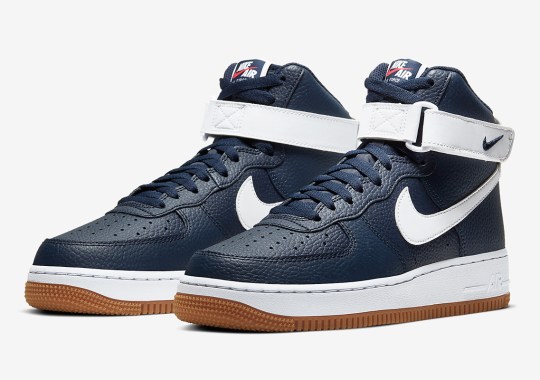 Nike Keeps It Simple With An Obsidian And White Air Force 1 High