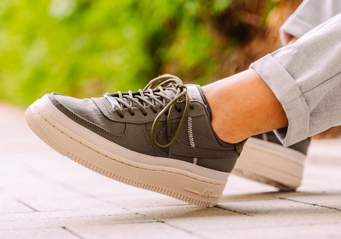 The Nike Air Force 1 Receives A Night Maroon Colorway