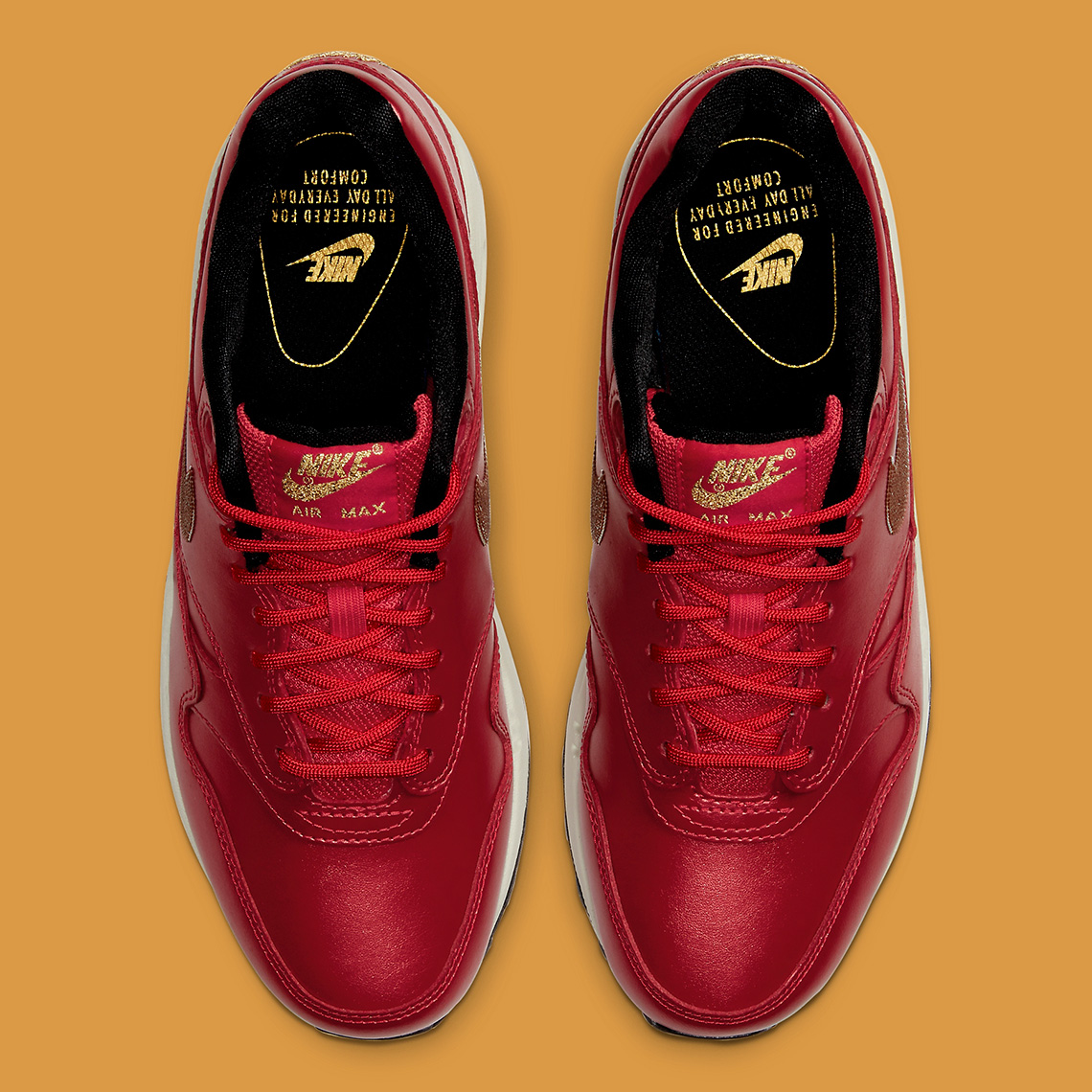 Nike Air Max 1 Red Gold Ct1149 600 5