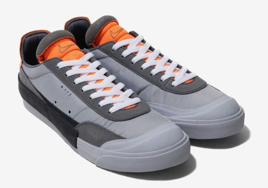 Nike’s Drop Type LX Appears In Wolf Grey And Orange