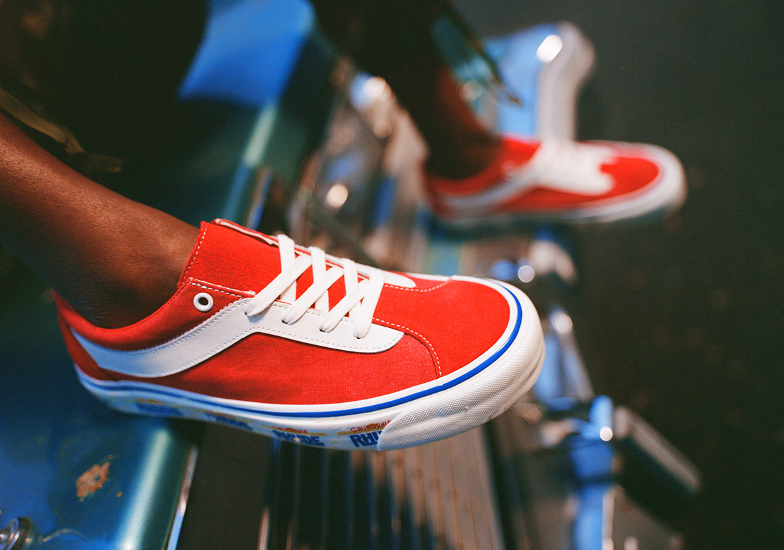 Rhude Vans Bold NI Black Blue Red Release Date | SneakerNews.com