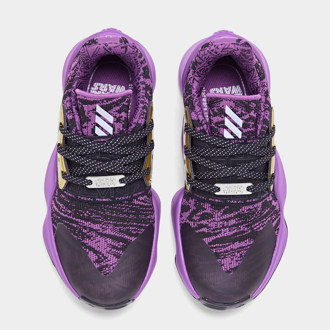 adidas star wars dames purper