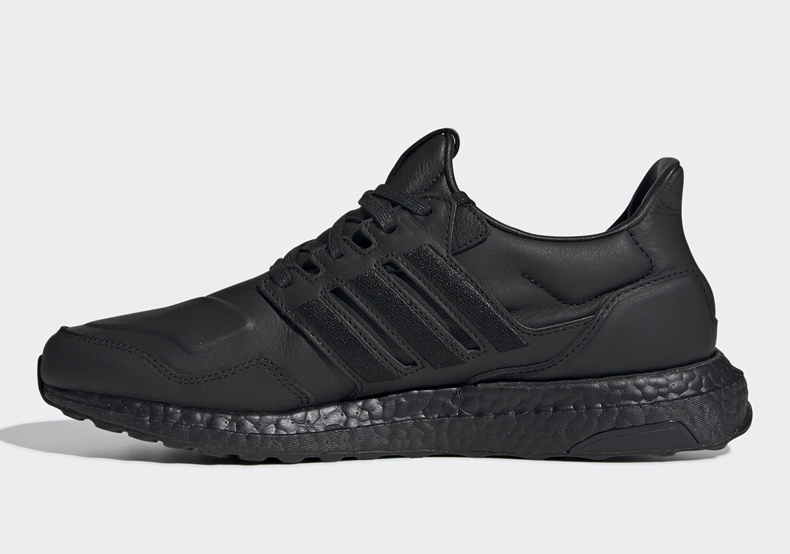 ultra boost black leather