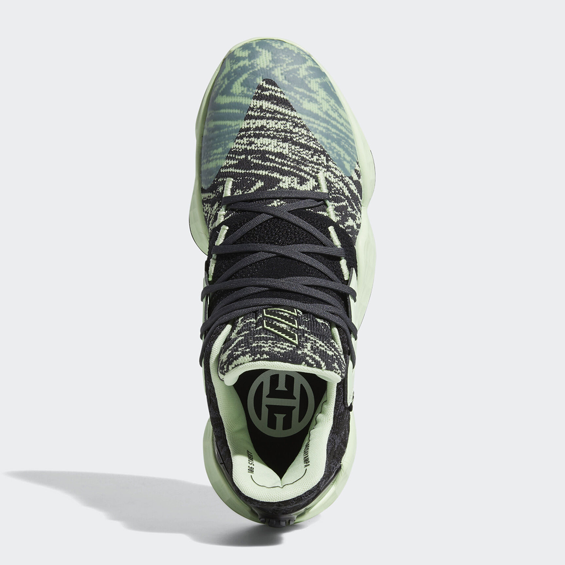 adidas Harden Vol. 4 Green Glow EF1000 | SneakerNews.com