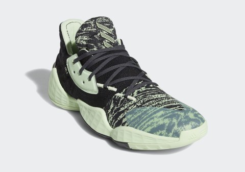 adidas Harden Vol. 4 Green Glow EF1000 | SneakerNews.com