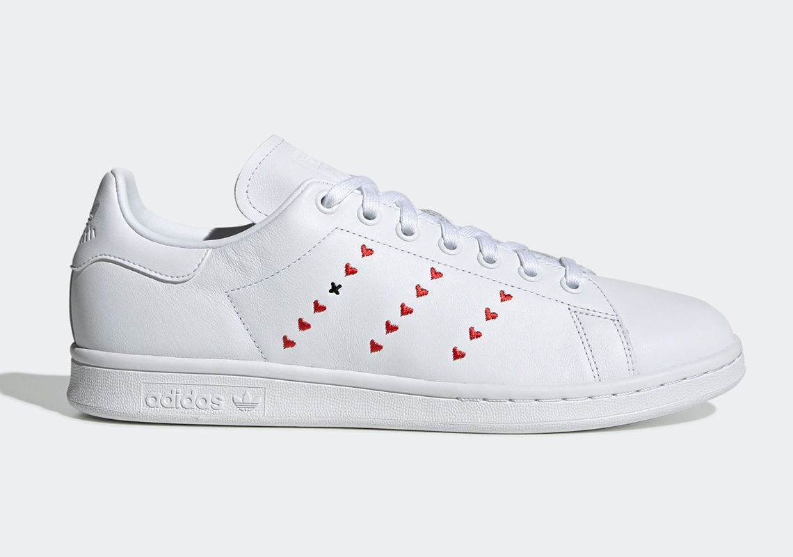 stan smith shoes heart