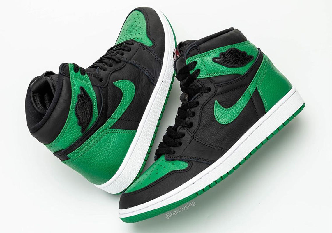 pine green jordan 1 february 2020