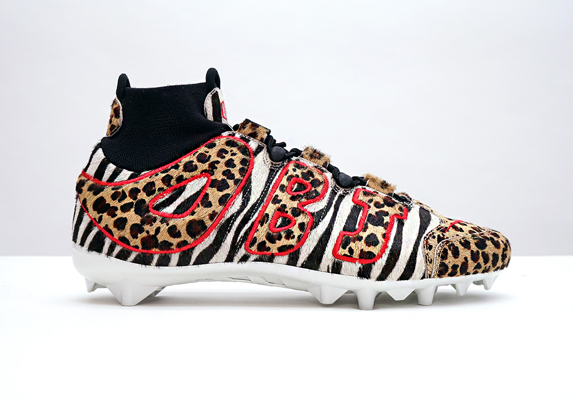 Cheetah print cheap football cleats