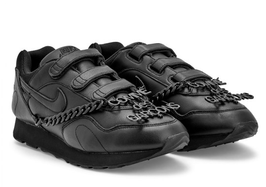 Comme des Garçons Adds Oversized Chains To The Nike Outburst