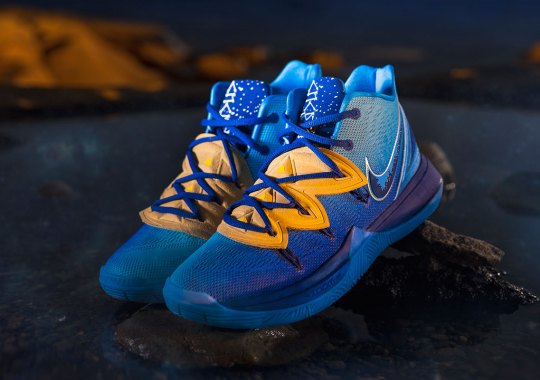 Concepts And Kyrie Irving Explore The Pyramids Of Giza With The match nike Kyrie 5 “Orion’s Belt”