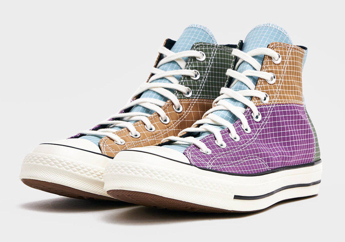 Converse Chuck 70 Patchwork Grid Need Supply Dewberry 2