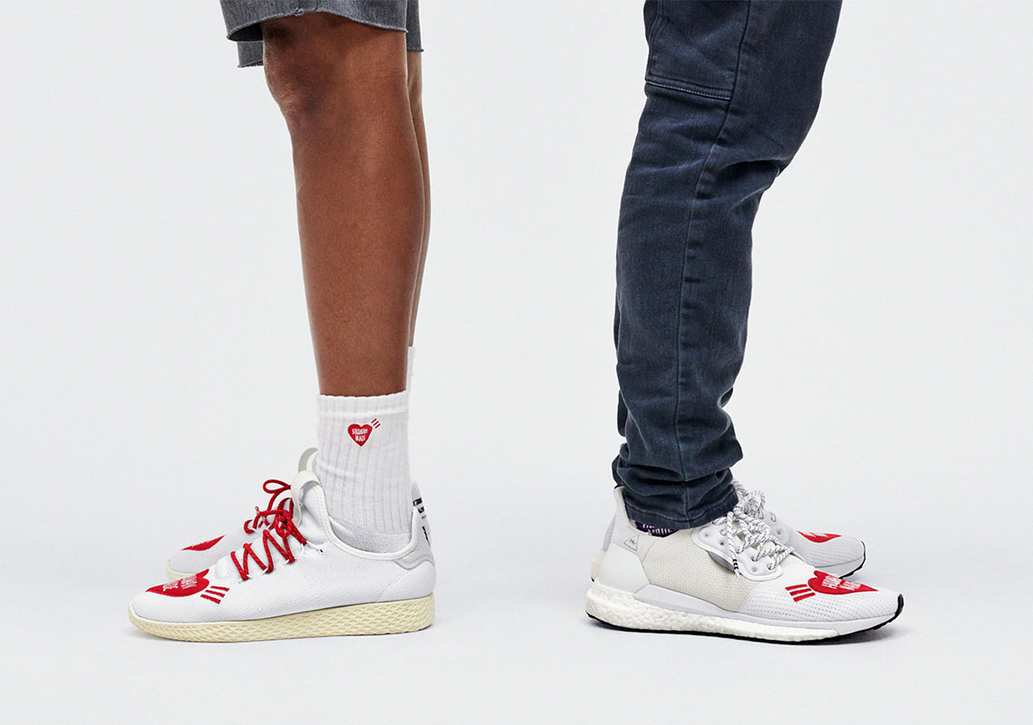 Adidas Men's Human Made NMD Hu Love Sneakers