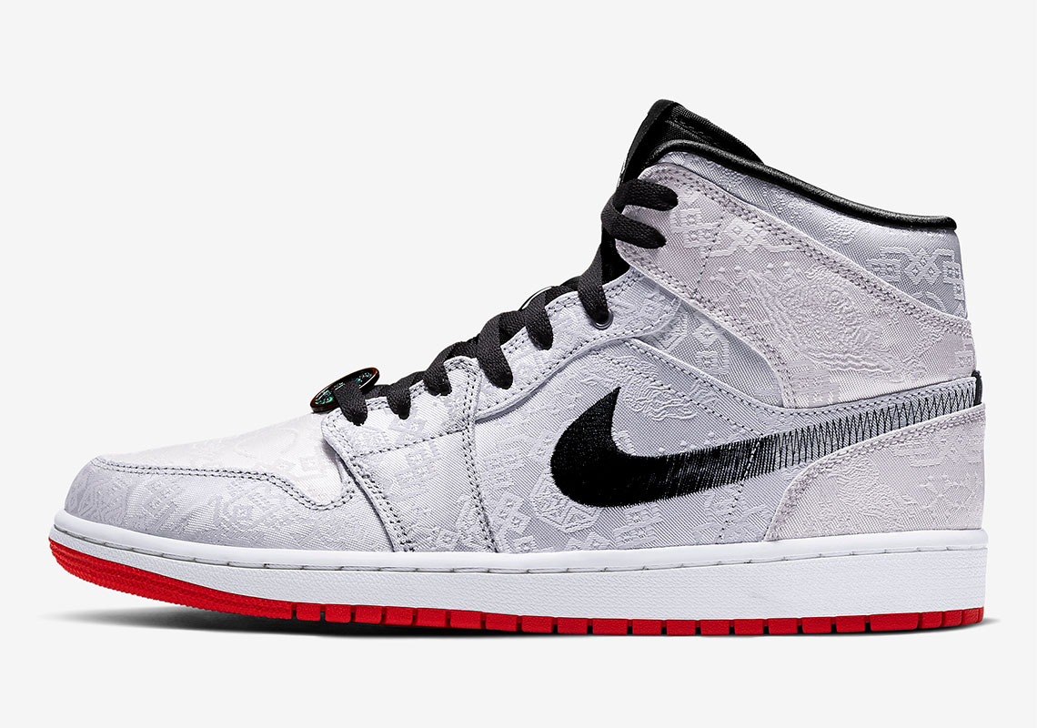 CLOT Air Jordan 1 Mid Fearless CU2804 