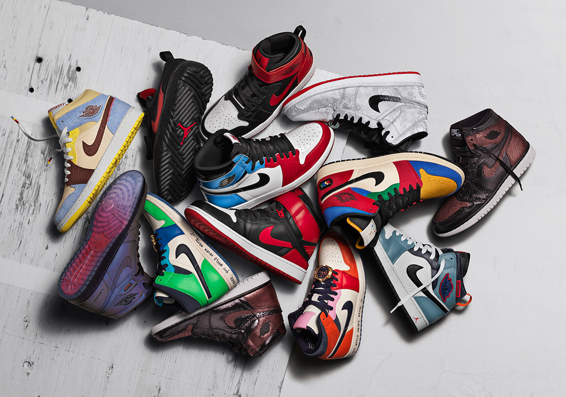 Jordan 1 Fearless Collection Release 