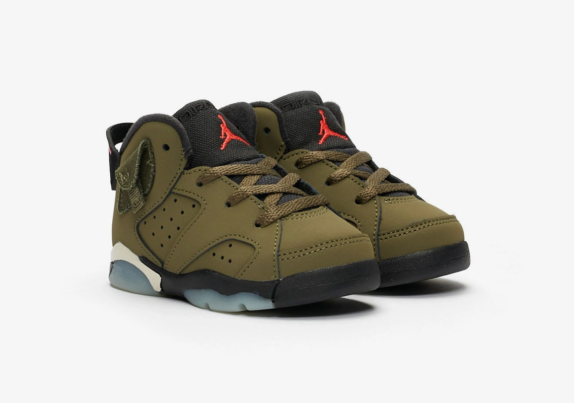 Jordan 6 Travis Scott Td Toddler Cq3567 200 3