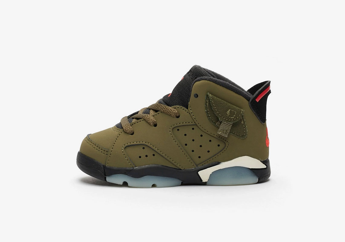 Jordan 6 Travis Scott Td Toddler Cq3567 200 5