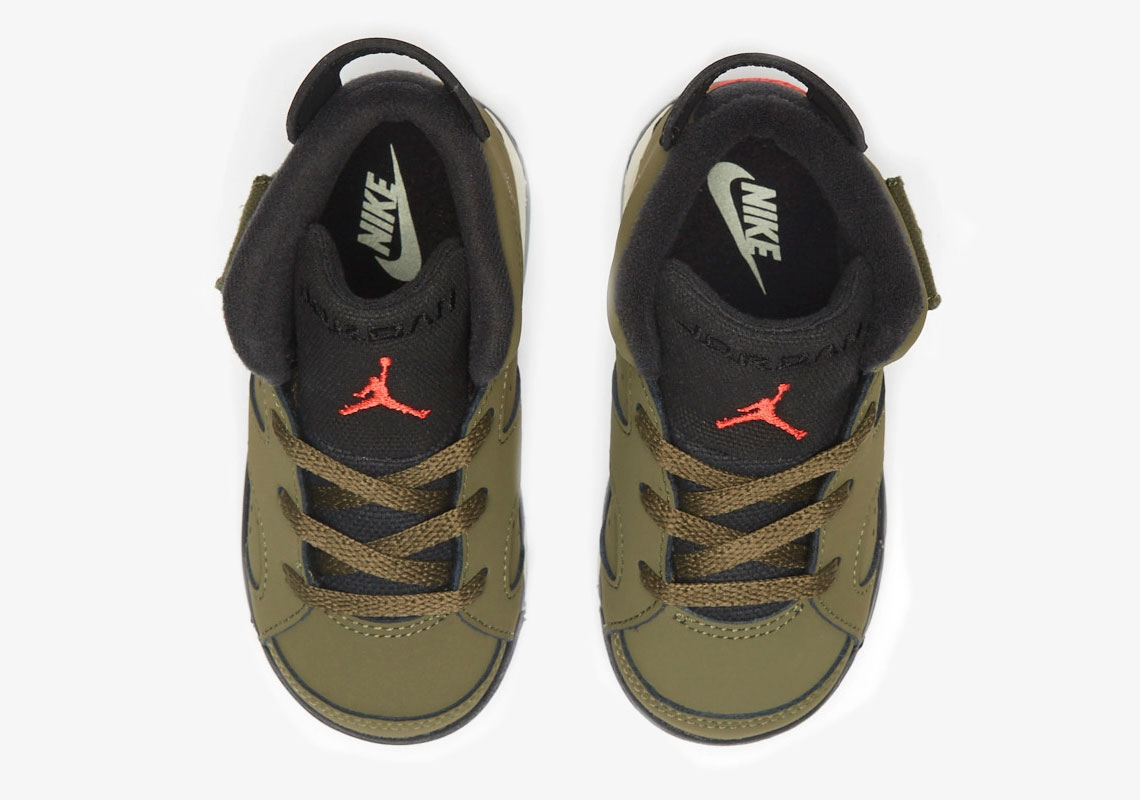 Jordan 6 Travis Scott Td Toddler Cq3567 200 7